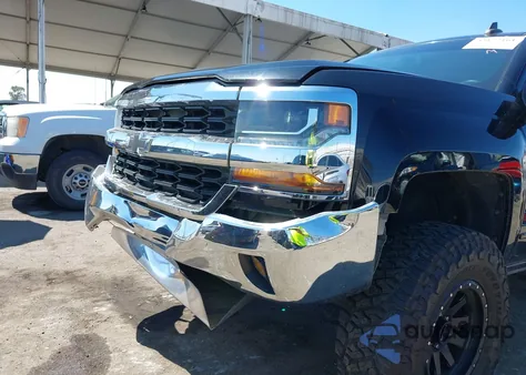 2017 Chevrolet Silverado 1500 1Lt из США, поврежденный, VIN 1GCRCREC7HZ356426